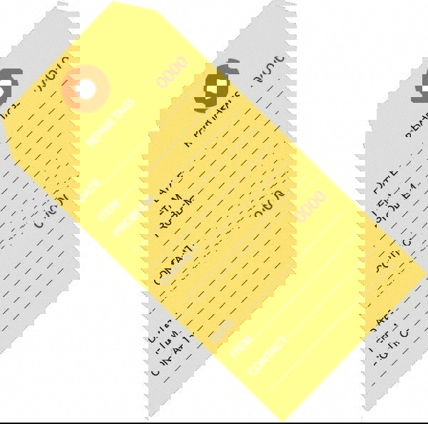 Inspection Tag: Cardstock